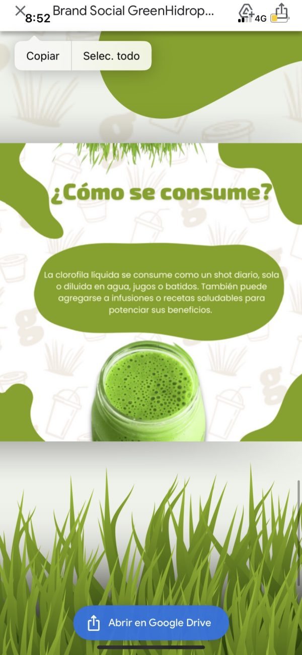 Como se consume el wheatgrarss?