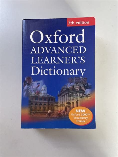 Oxford Advanced Learner’s Dictionary